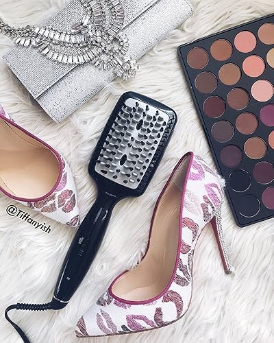 Miniatura 6 de Conair Infiniti Pro, cepillo alisador de cerámica con infusión de diamante, Negro