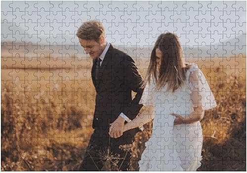 Miniatura 8 de Rompecabezas personalizado de 3005001000 piezas para añadir tu foto texto nombre ecológico educativo descompresión regalo conmemorativo para adultos