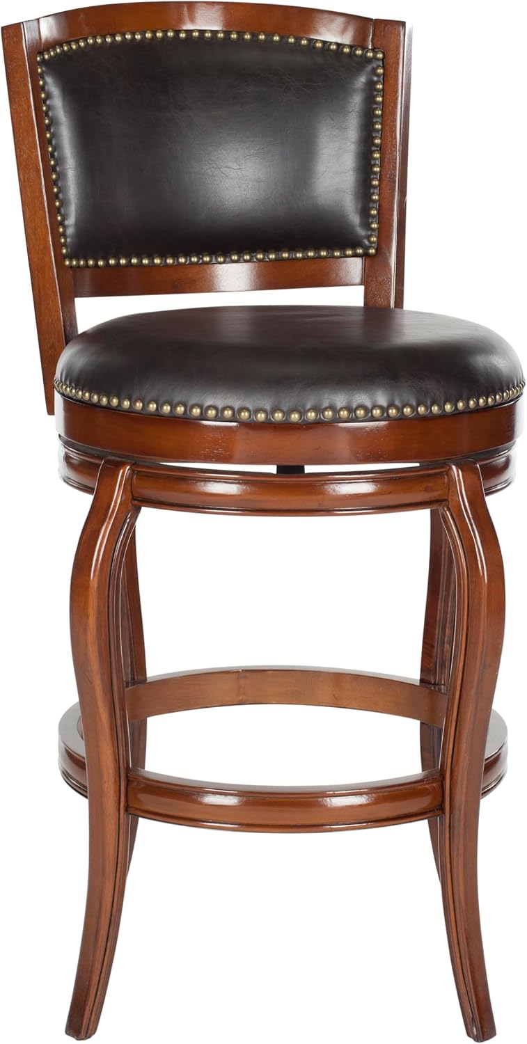 Safavieh Home Collection Pasquale Sierra Brown 29-inch Bar Stool