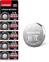 Warriors 5X 1616 CR1616 Coin Button Cell 3V 3 Volt Lithium Batteries Battery 5X Child Resistance Safety Package Retail Pack