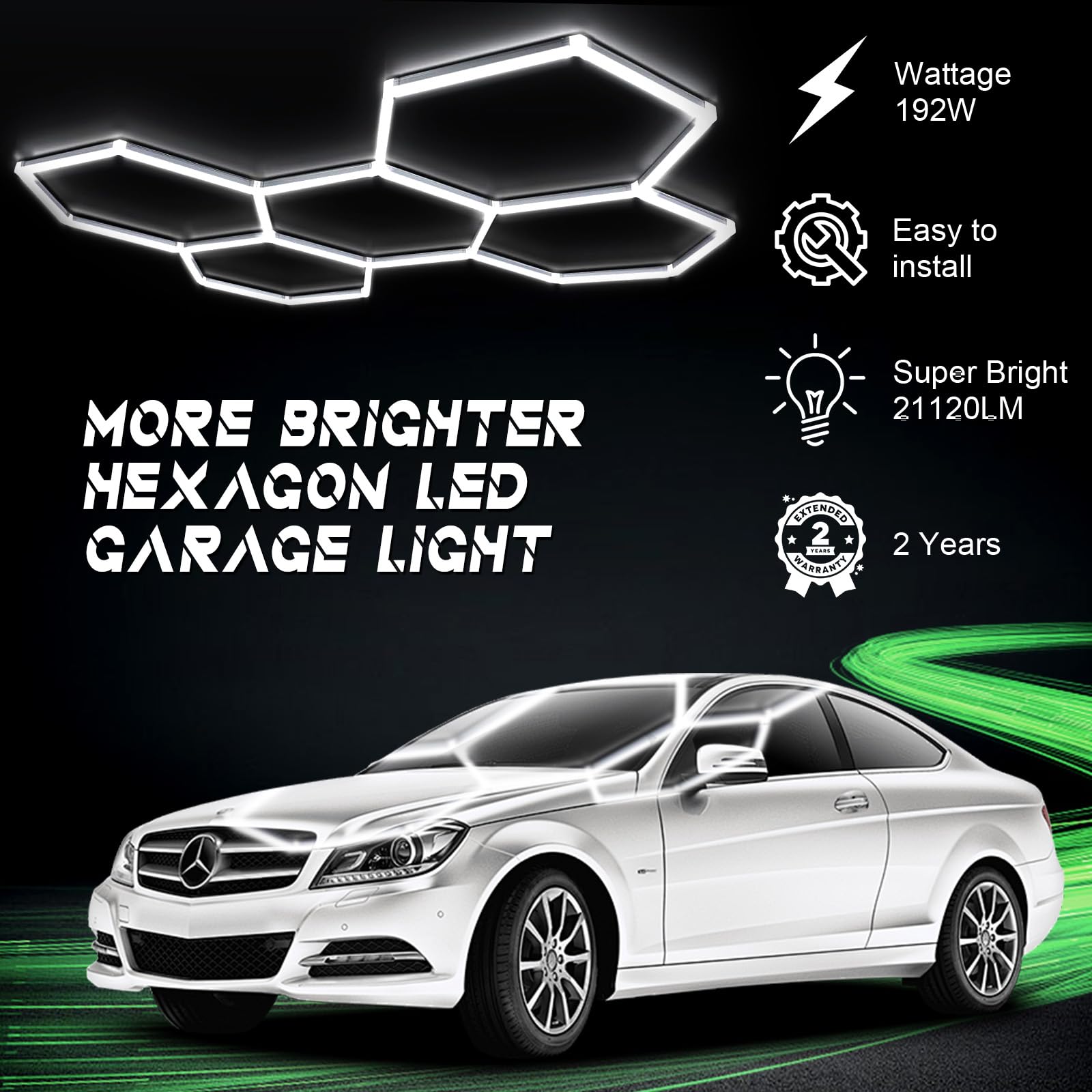 Hexagon - Honingraat Led Licht – Dutch Dream Garage Hexagon - Honingraat Led Licht – Dutch Dream Garage