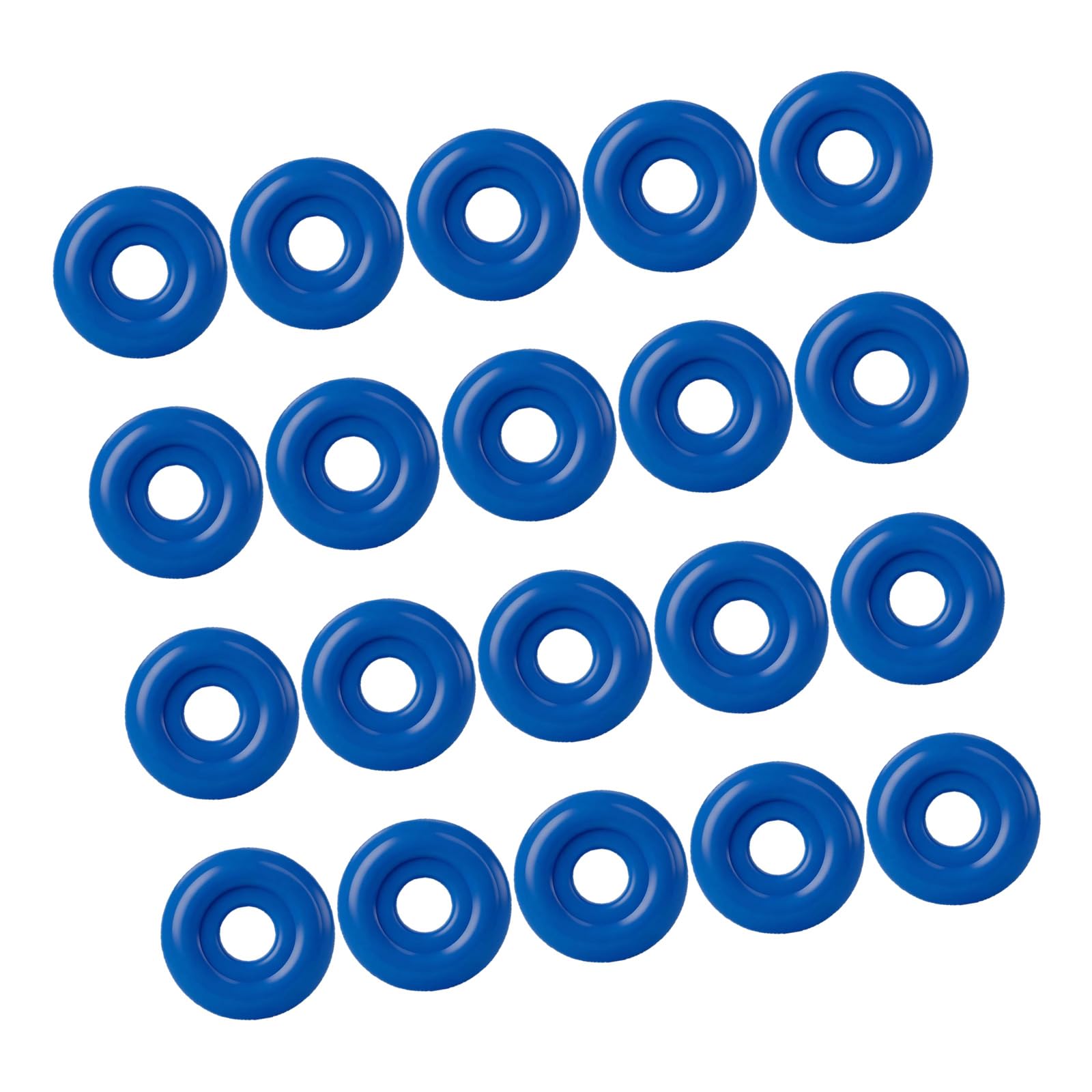 ERRORY Round Gasket Washer Rings Regulator Seal, Nylon Construction Detail, Fitting Service, Center Opening Form, Replacement Upkeep Accessory Regulator Sealing Gasket Replacement Washer Nylon Round