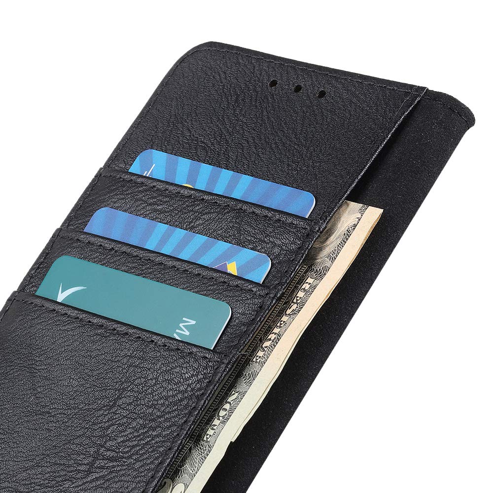 Honor X8A Case, Sturdy Practical Honor X8A Phone Case, Magnetic Flip Wallet Case for Honor X8A Case, Black - Image 4