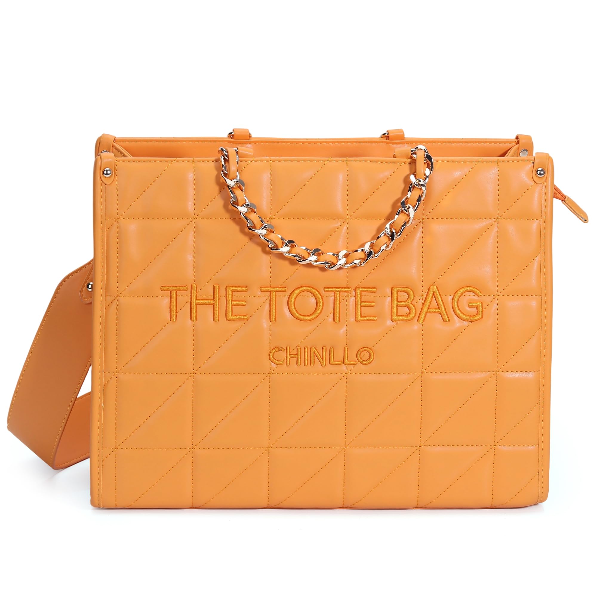 Chinllo Tote Bag for Women Top Handle Satchel Purse and Handbags with Shoulder Strap