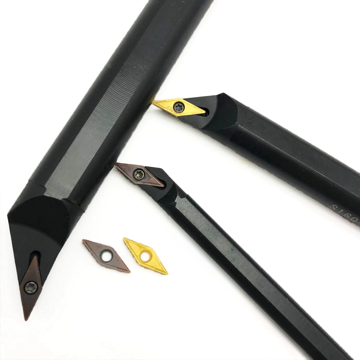 1pcs S10K SVJCR11 S12M SVJCR11 S16Q SVJCR11 S20R SVJCR11 Indexable Lathe Turning Tools Boring Bars + 10pcs VCMT110304 Carbide Inserts(S12M SVJCR11)