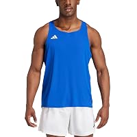 adidas Uomo Adizero Essentials Aeroready Running Singlet Shirt
