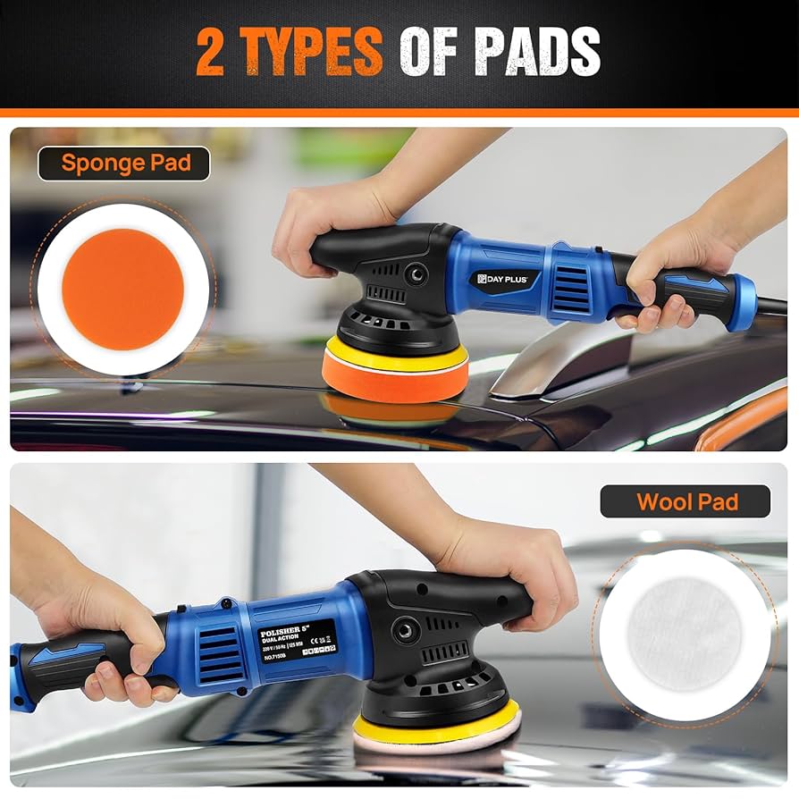 Polish Kit Aazon.co: Buffer Polisher, RAYBAO Rotary Buffer