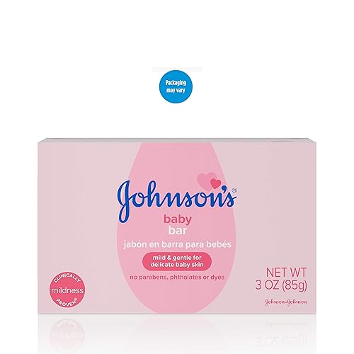 Miniatura 2 de Johnson's Baby Barra de jabón corporal, suave para el baño y el cuidado de la piel, hipoalergénica y dermatológicamente probada, sin parabenos,
