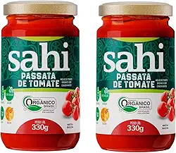 Kit 2 Passata De Tomate Orgânico Certificado S/Conservantes 330g