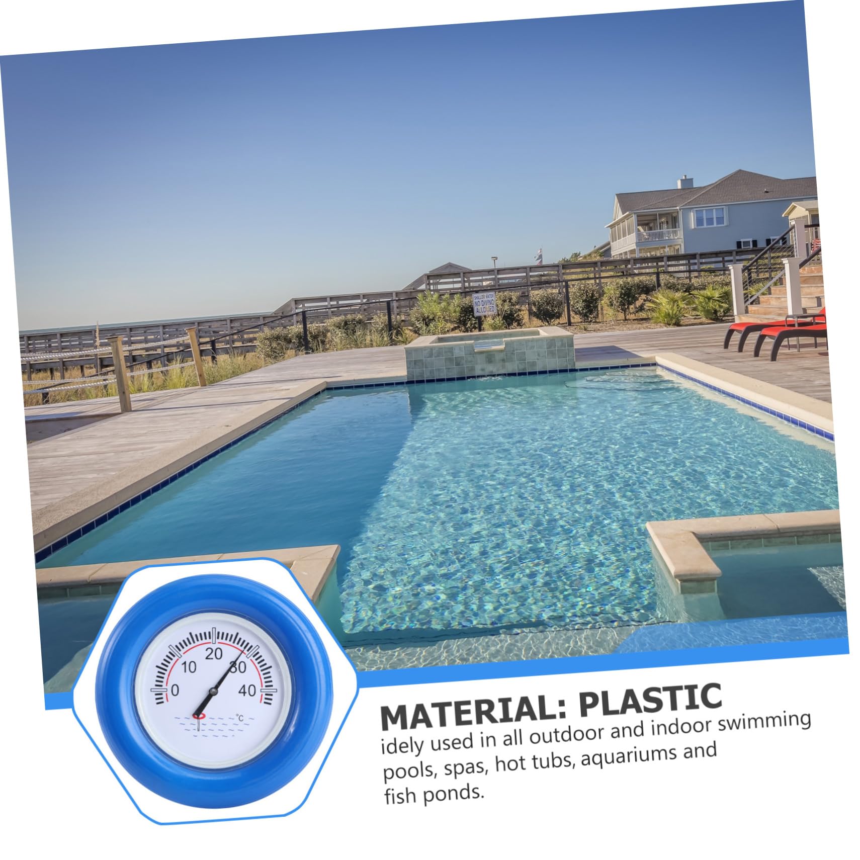 Accesorio Para Piscina Termómetro Medidor De Temperatura De De Estanques