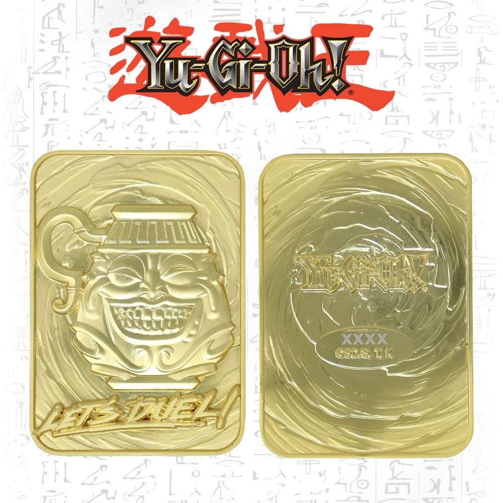 YU-GI-OH! - Garnek Chwały - Carte en métal plakietka lub kolektor