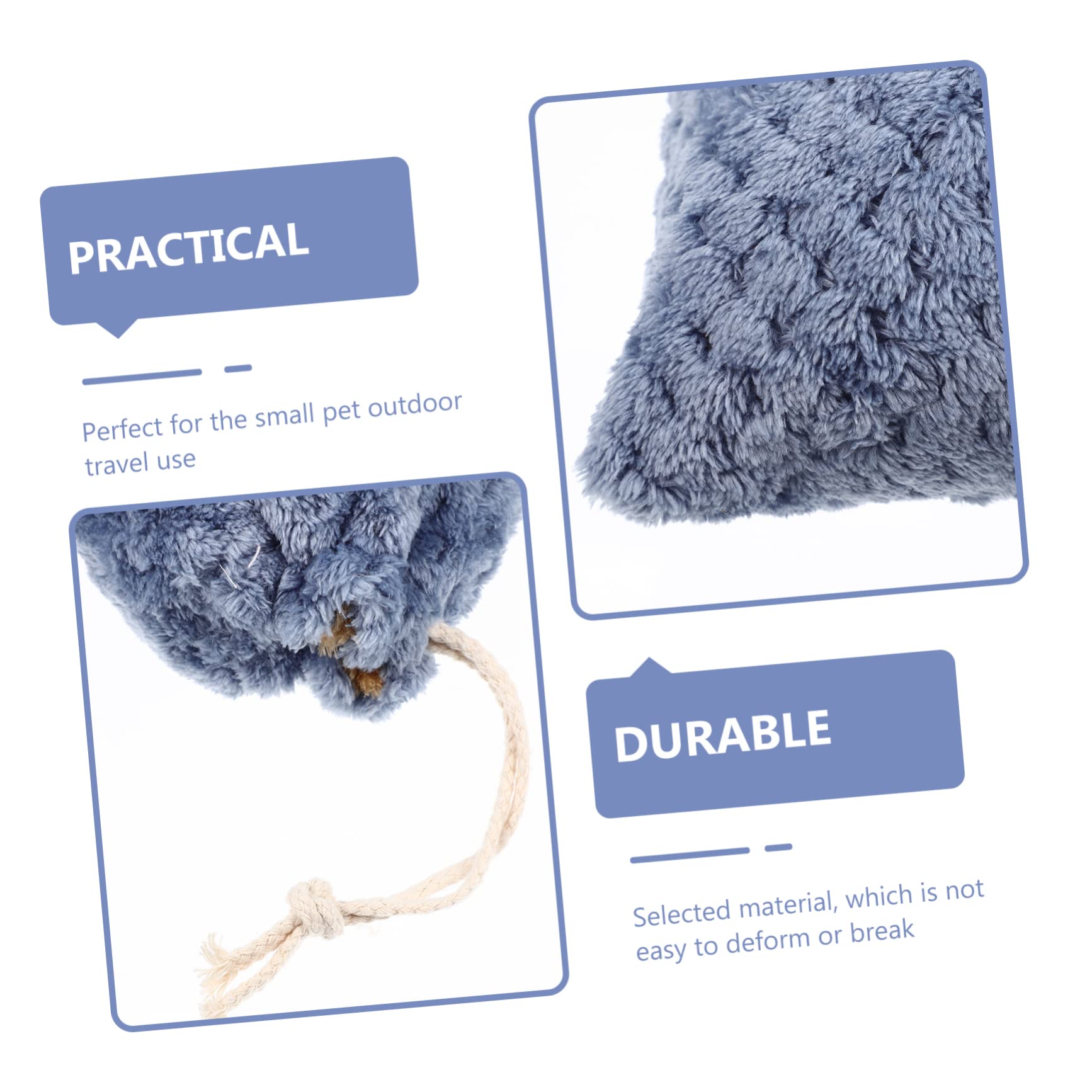 Balacoo Guinea Pig Carrier Pouch Travel Bag for Hamster Portable Breathable Pet Carrier for Outings Multi-Function