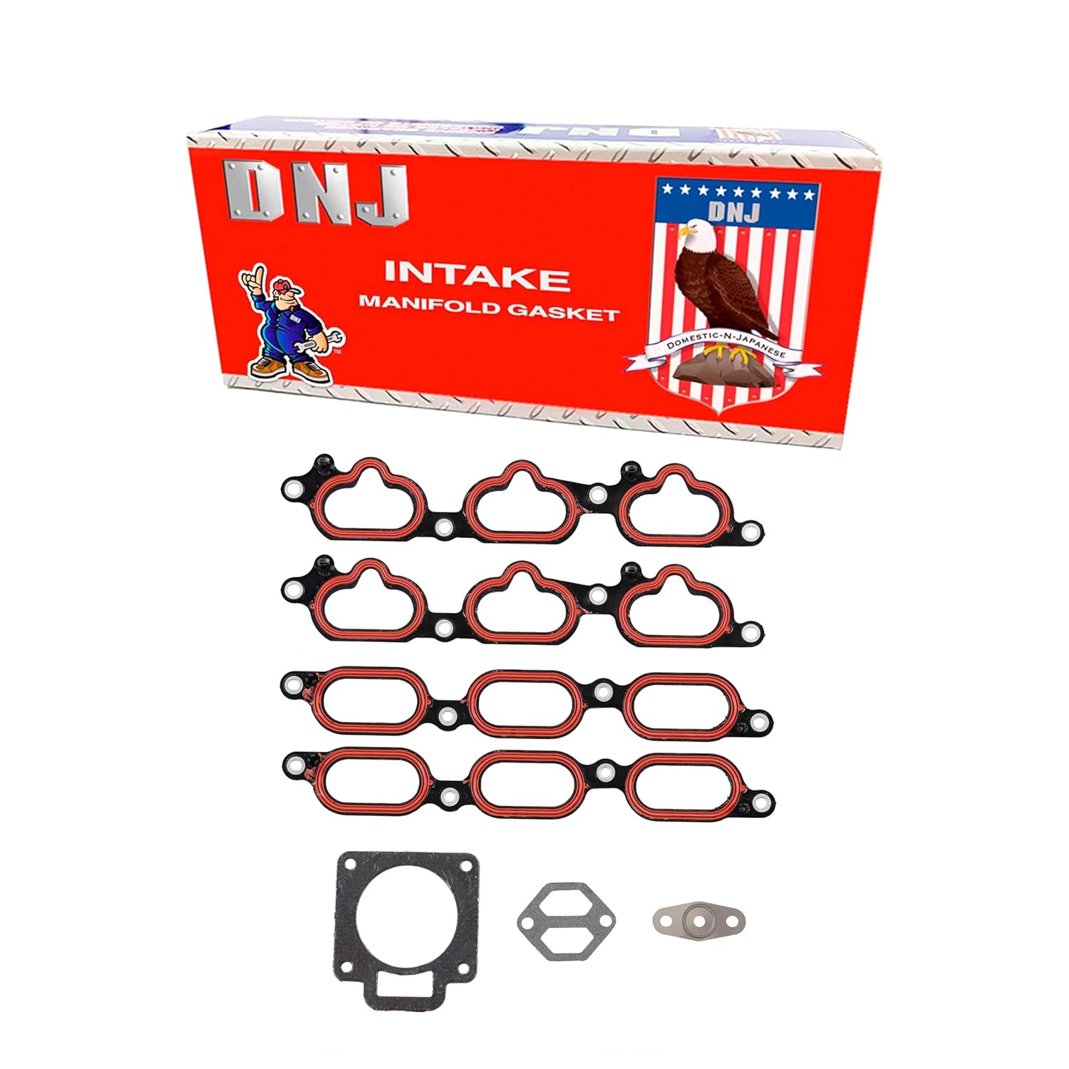 DNJ IG473 Intake Manifold Gasket Set for 2002-2006 Mazda MPV 3.0L V6 24V DOHC 2968cc