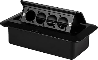 Parts Express Pop Up Stage Box with Pre-Punched Panel for Four D-Style Connectors