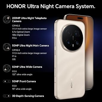 HONOR Magic8 Pro Snapdragon 8 Elite Gen 5 12GB RAM 512GB ROM 5G Smartphone