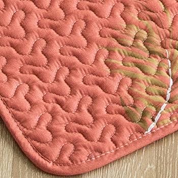 Amazon｜ラグ 花柄 120*210cm 150*210cm キルティングラグ