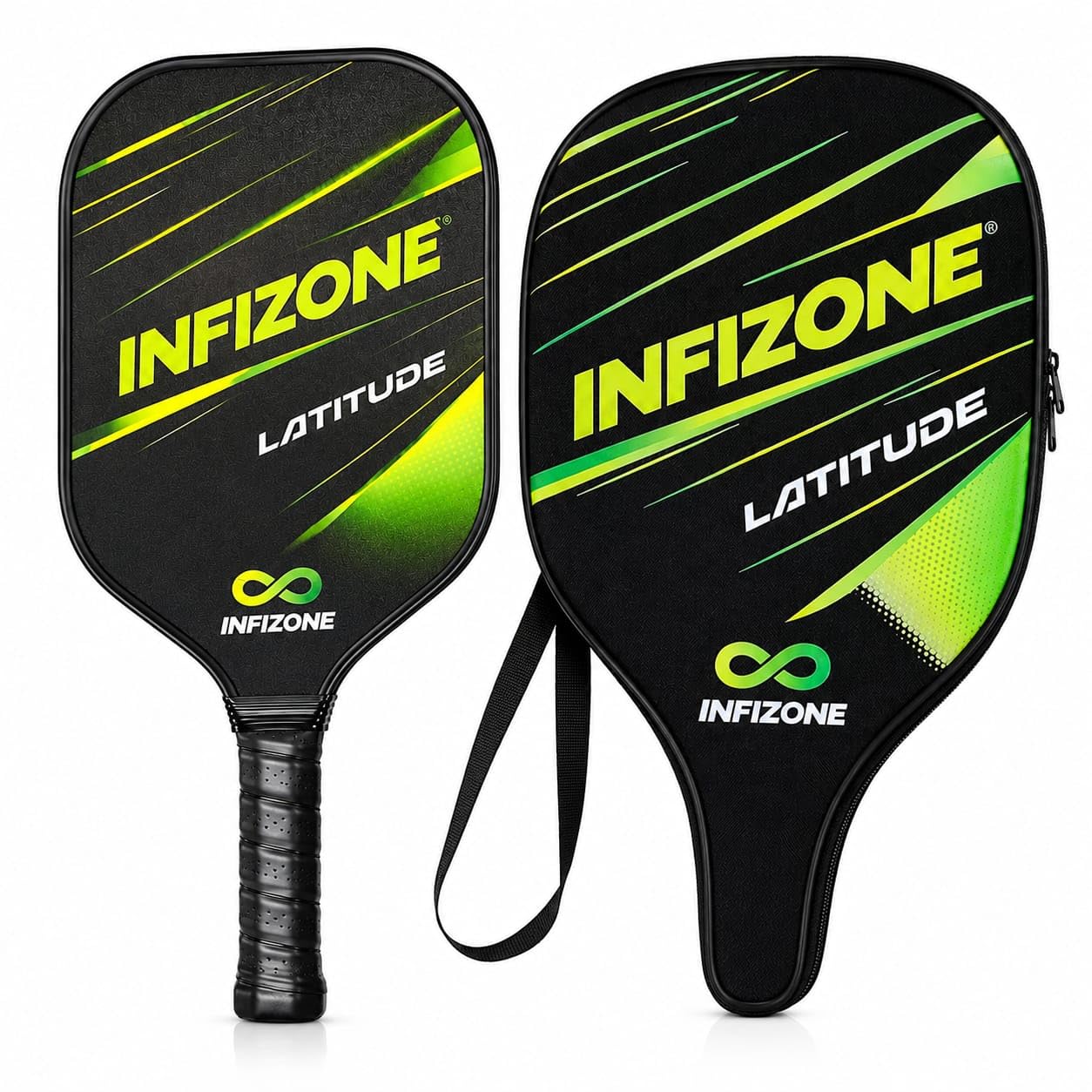 Pickleball Paddle with Bag, Fiberglass Surface, 16mm PP Honeycomb Core, Anti-Slip Cushion Grip & Edge Guard, Lightweight Indoor & Outdoor Pickleball Racket for Intermediate & Advanced Players-image-41