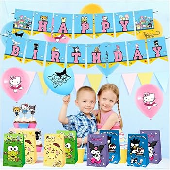 Amazon.com: ARHAVI 12Pcs Keroppi Pompompurin Badtz Party Favor