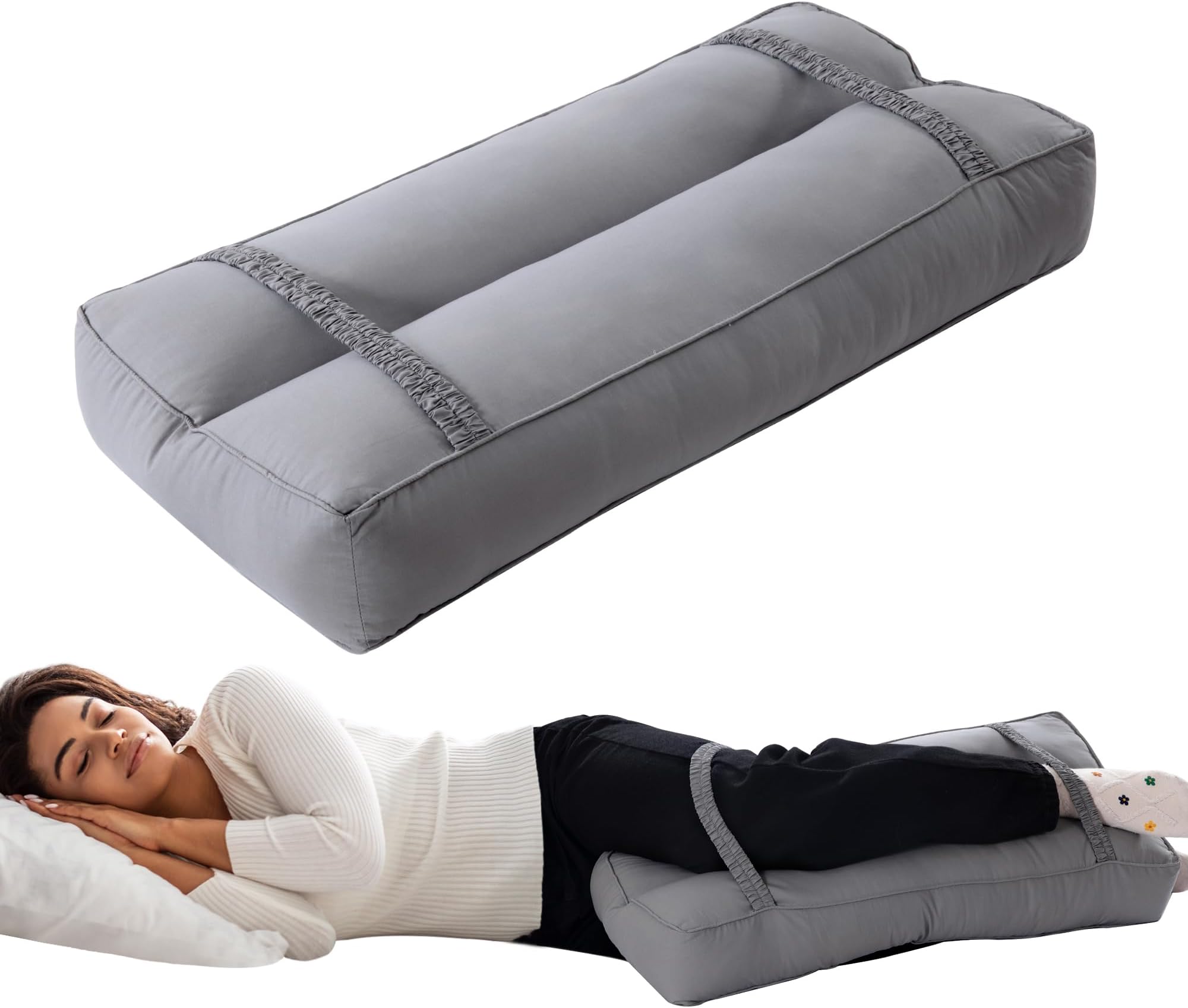 Knee Pillow for Side Sleepers Between Legs Memory Foam Knee