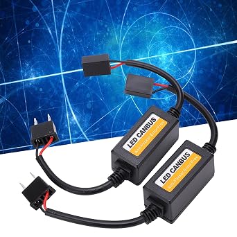 Error Canceller for H7 2 x LED Decoder Fault Canceller for H7 DC for Canbus Bus Decoder