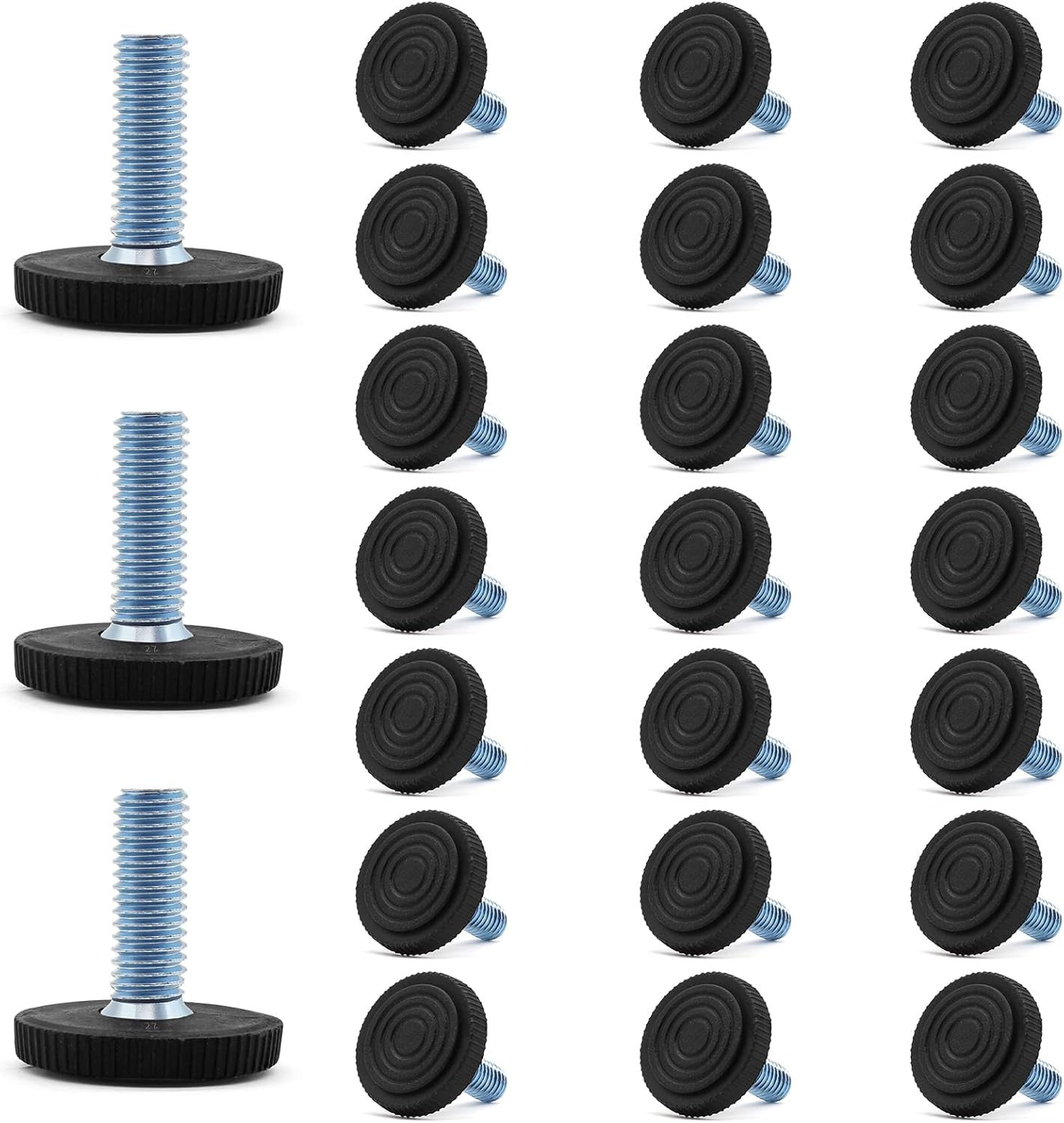 Rierdge Leveling Foot Adjuster M8 x 23mm Screw in Threaded