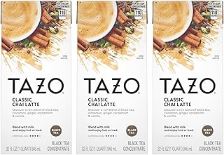 Chai Tea Latte Concentrate, 32 Fl Oz (Pack of 3)