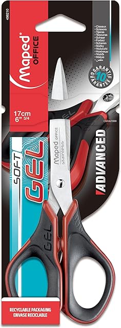 Maped Office Advanced Gel Scissors 17cm