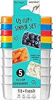 Vista 9 de Fit & Fresh Snack N Stack - Juego de 10 piezas, varios