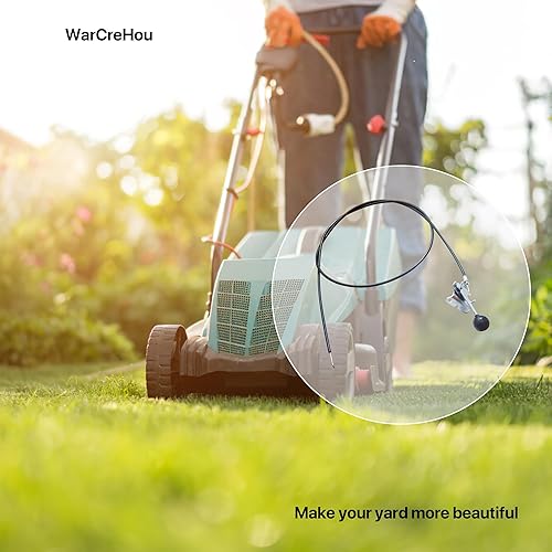 Miniatura 6 de WarCreHou Cable de control del acelerador 60-552 compatible con Murray 121223 12223MA 21223 21223PA Oregon MT121223MA 60-522 60522