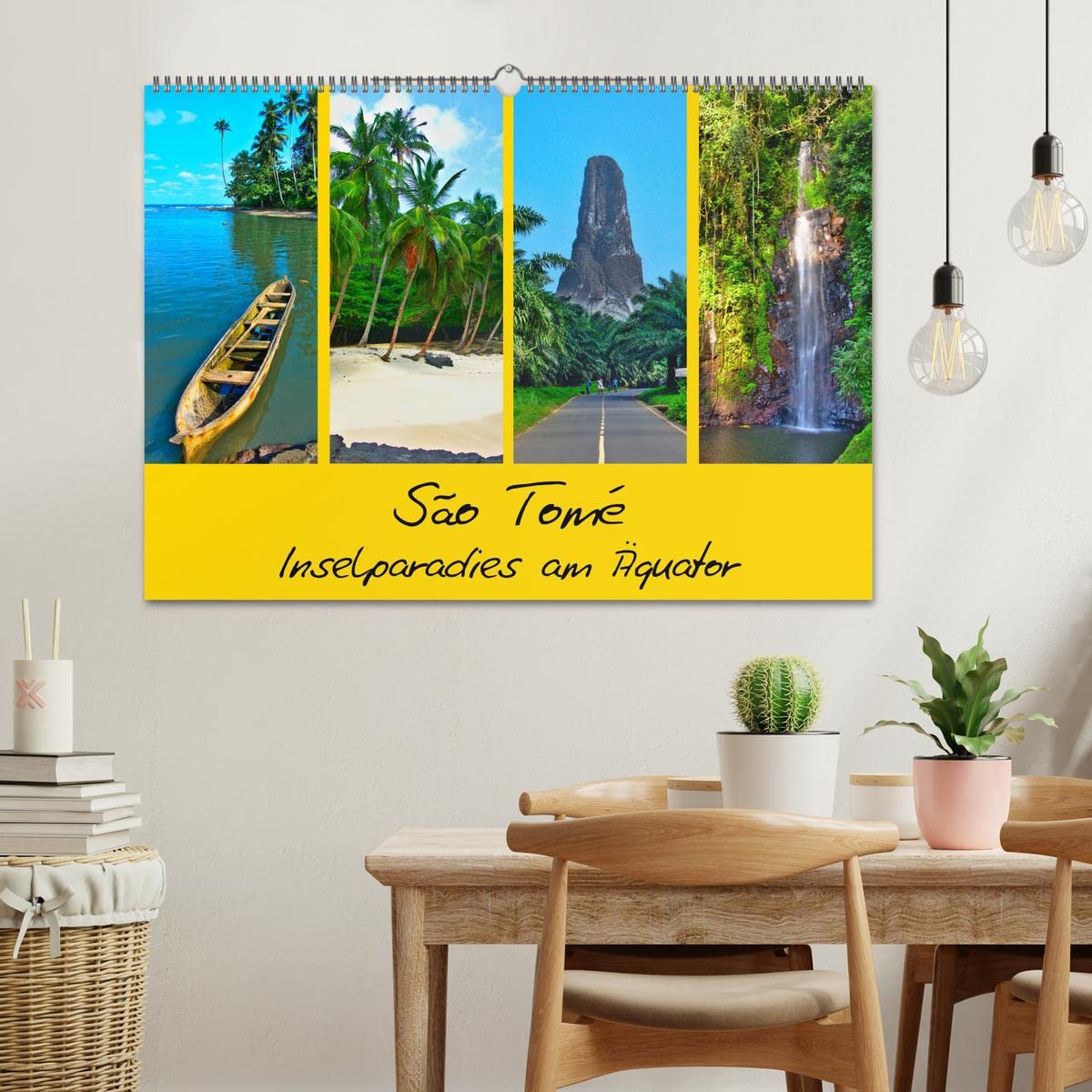 São Tomé - Inselparadies am Äquator (Wandkalender 2026 DIN A2 quer), CALVENDO Monatskalender: Unbekanntes Afrika mitten im Atlantik (CALVENDO Natur)