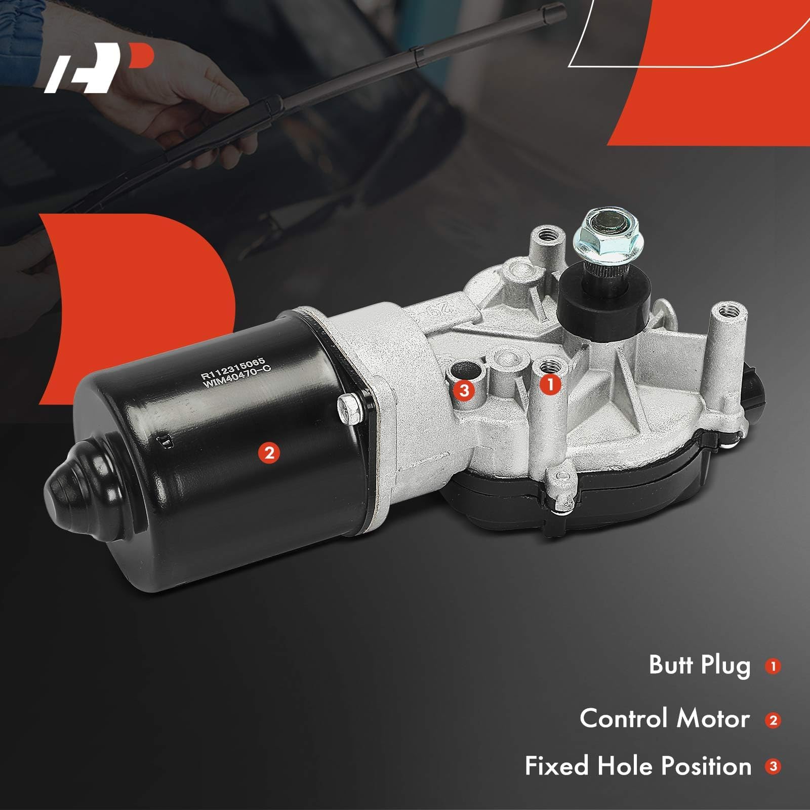 Amazon | A-Premium フロントワイパーモーター ホンダ CR-V 2007 2008