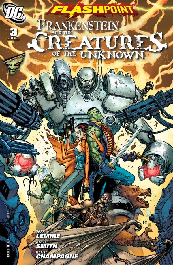 Cover of Flashpoint: Frankenstein & the Creatures of the Unknown (2011-) #3