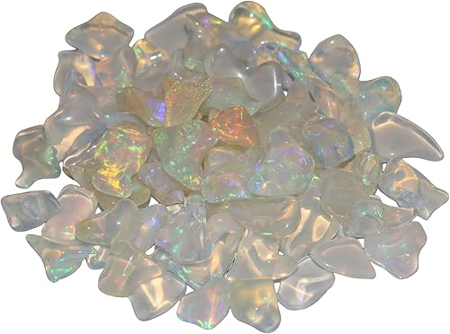 Lote de piedras preciosas de ópalo natural, piedra preciosa de ópalo de fuego ultra áspero, fabricación de joyas, cristales curativos de chakras,