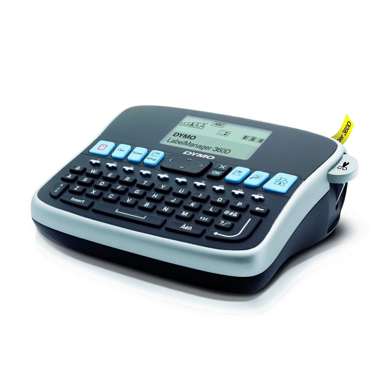 DYMO LabelManager 360D Etichettatrice | Tastiera QWERTY | termica diretta