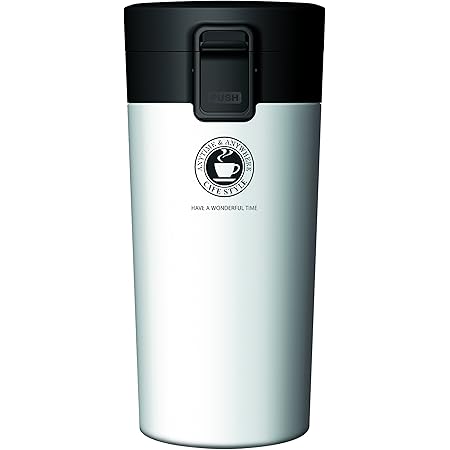 アスベル 真空断熱携帯タンブラー 370ml パールホワイト