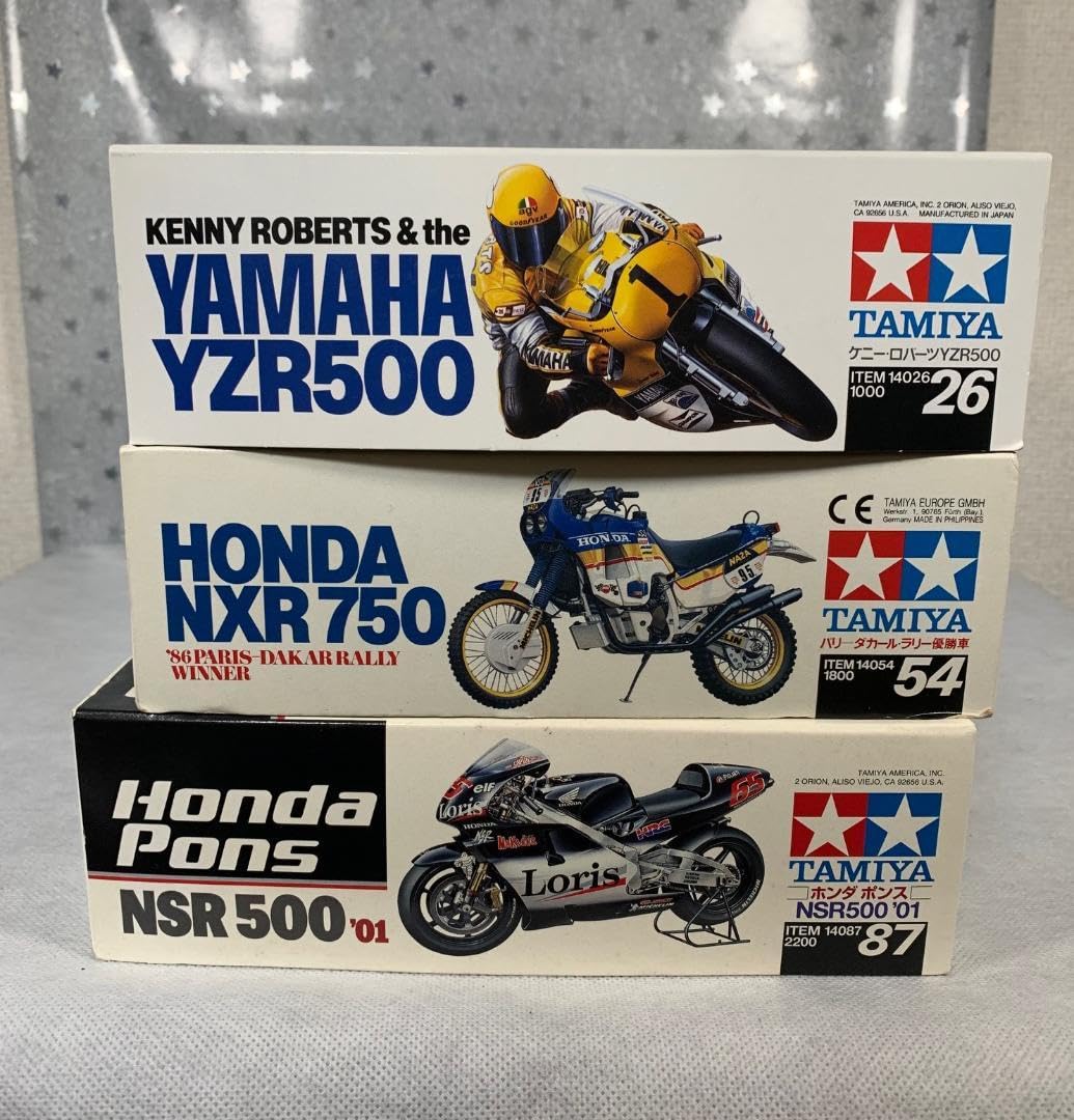 Amazon.co.jp: バイク YZR500 NR750 NSR500 まとめ売り3セット : おもちゃ