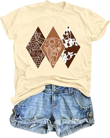 Cowboy Take Me Away T-Shirt for Women Country Cowboy Vintage Tees Tops Cowgirl Letter Print Gift T-Shirt