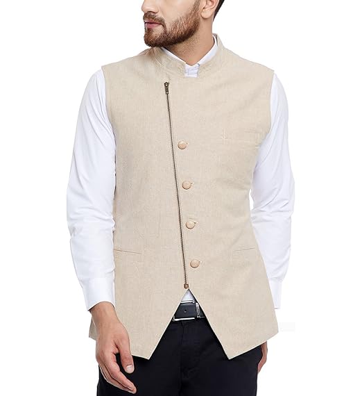 side button waistcoat