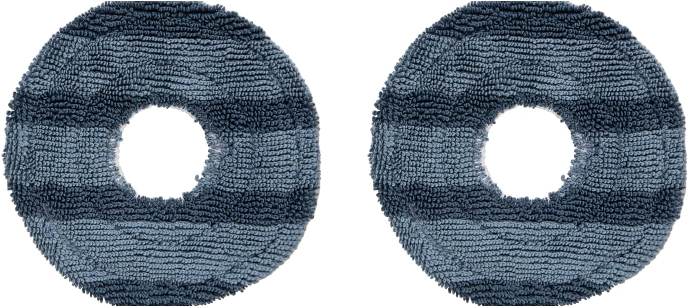 Product image of eufy Official Accessories, 2-Pack Vacuum Mop Replacement Pads, Compatible C20 Omni, Washable and Reusable Soft Mopping Pad Parts Accessories