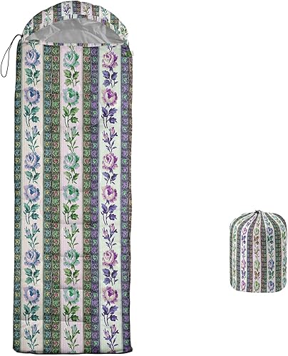 Miniatura 17 de AILONEN Cute Frog Green - Saco de dormir para acampar, ligero e impermeable, 3 estaciones de clima cálido y fresco, compresión portátil de viaje