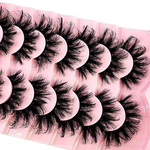 Miniatura 2 de AMSDCN Nuevo diseño de 7 pares de pestañas húmedas manga 3D extensiones de pestañas esponjosas maquillaje moda largas gruesas naturales pestañas