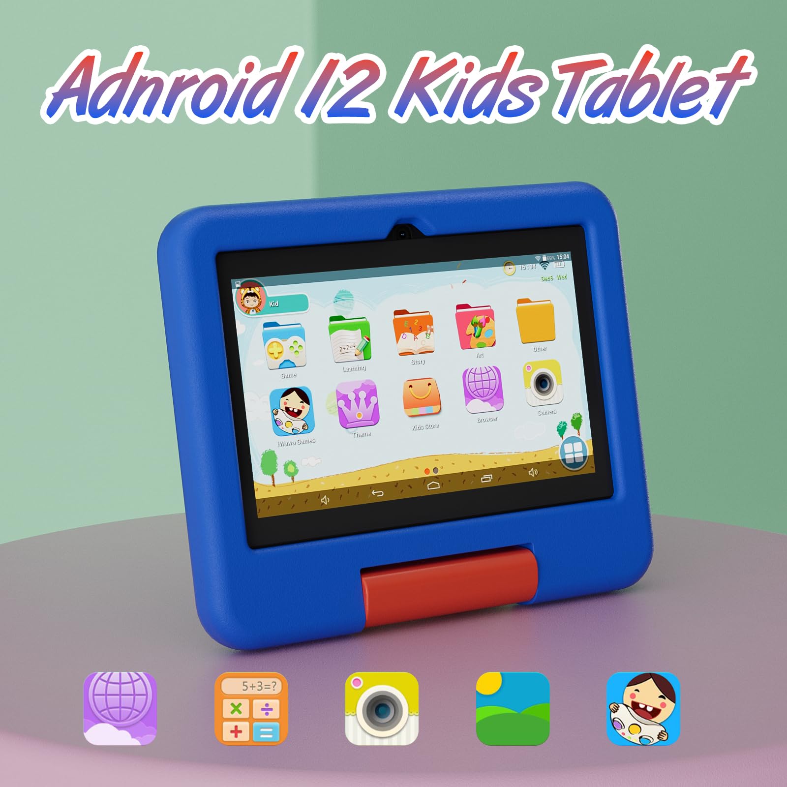 Amazon.com : Kids Tablet, 7 inch Android Tablet for Kids, 4GB RAM
