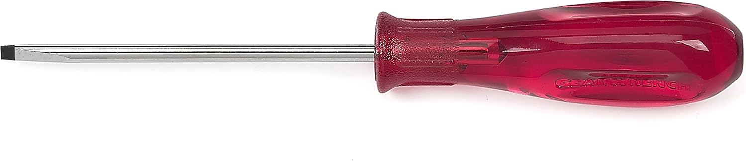 GEARWRENCH Cabinet Acetate Screwdriver, 1/8" x 4" - 82701
