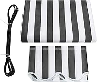 Vista 15 de MCombo Toldo de patio de 9.4 x 7.8 pies, tela de repuesto para toldos retráctiles de 9.9 x 7.8 pies (9.4 x 7.8 pies, beige)