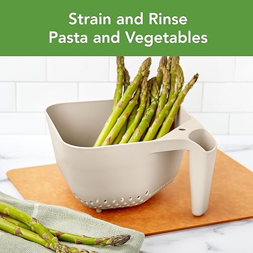 Miniatura 2 de Tovolo Colador de 3 cuartos de galón de capacidad, sin BPA, apto para alimentos, con asa, resistente al calor, pasta y verduras, escurridor de