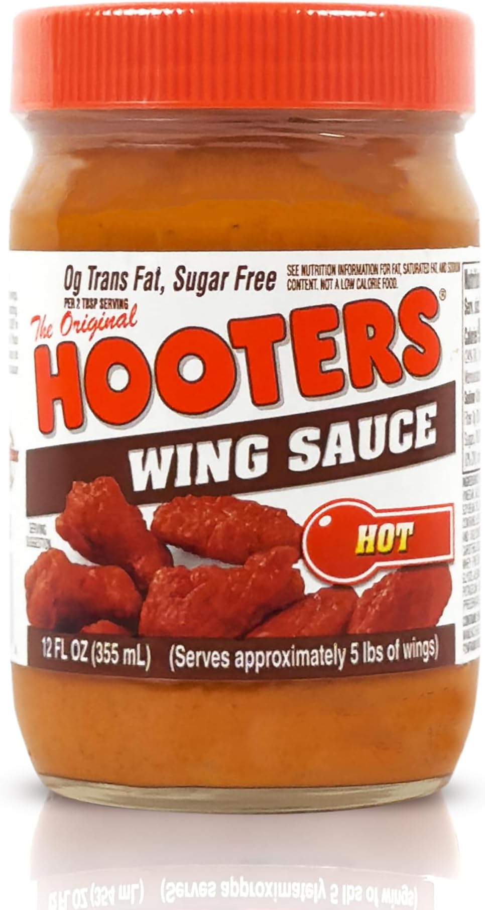 Hooters Sauce Wing Hot 12 Oz