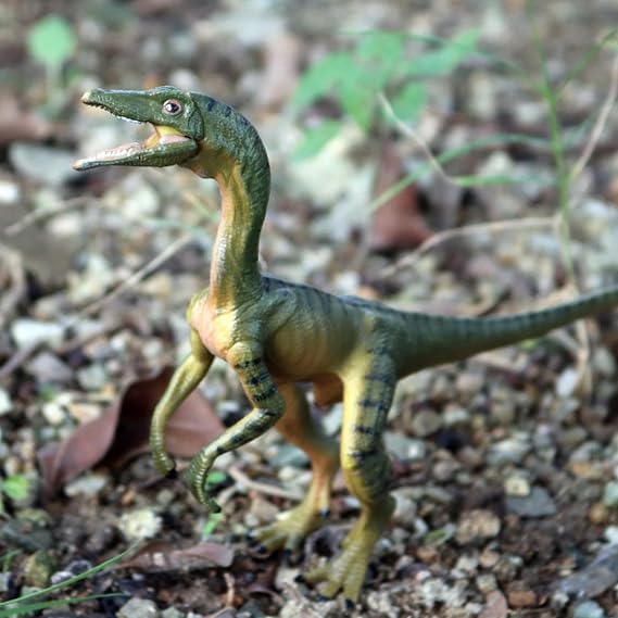 Jurassic Dinosaur Figures – Realistic Compsognathus Model Toy | Educational Collectible for Dino Lovers | Coolest Kids Gift, Small Carnivore Animal Statue, Ancient Creature Science Display Pack