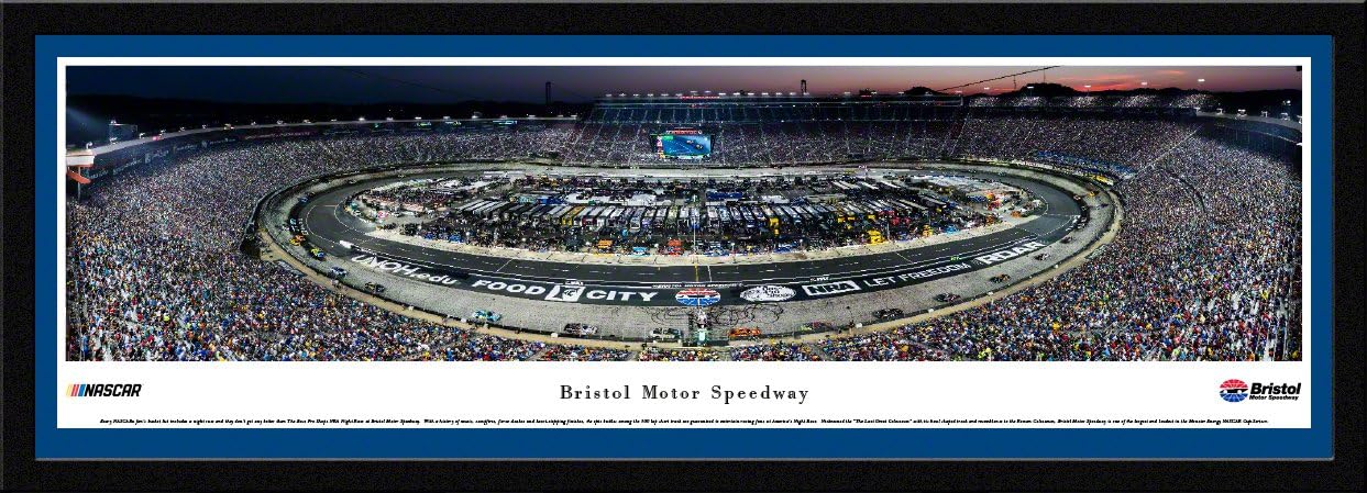 Buy Bristol Motor Speedway Night Race Poster at Ubuy Kuwait