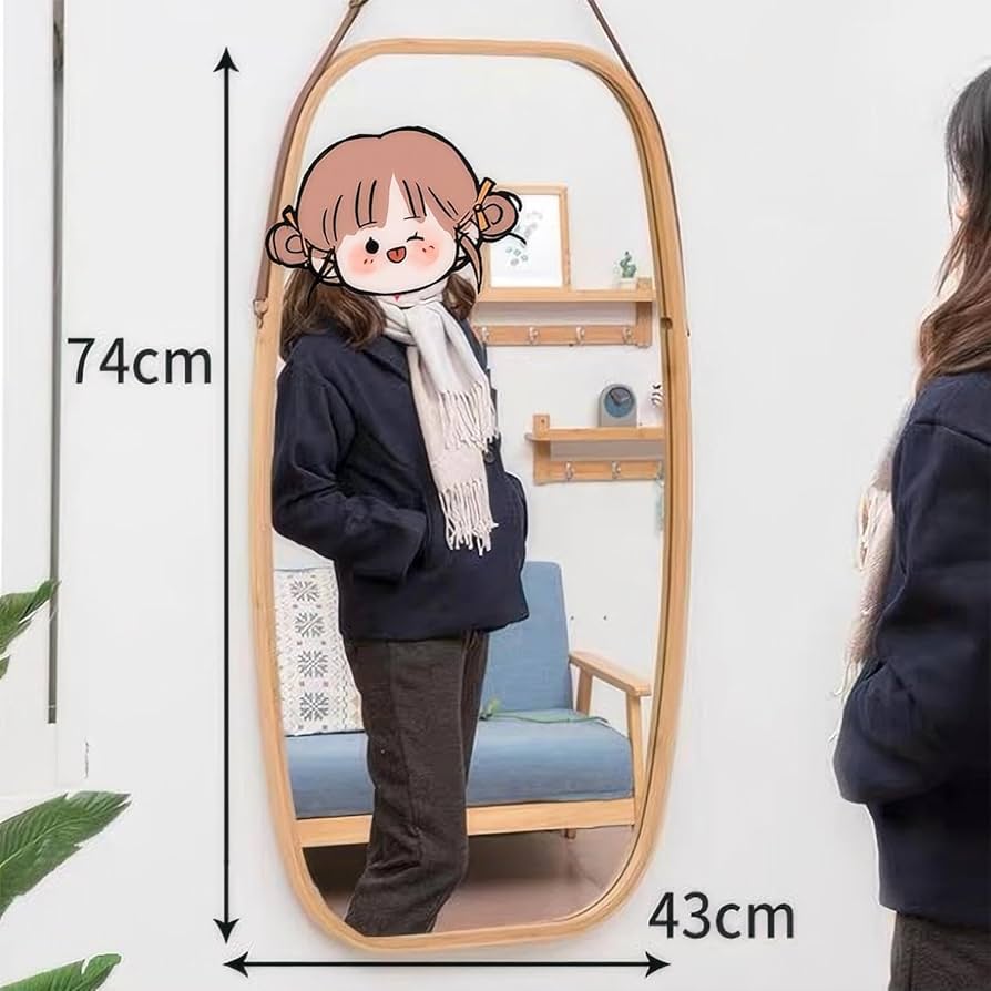 ♦️全身鏡 Libra リブラ ウォールミラー W470×720 全身 鏡 壁掛け 姿見