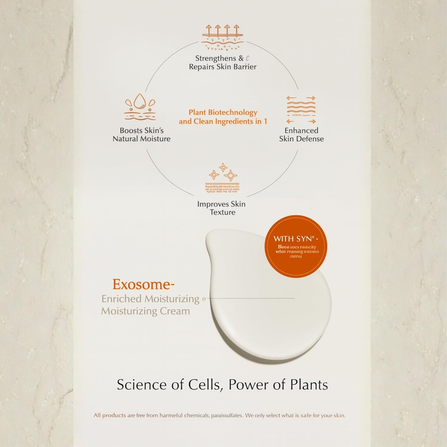 The Stem Cell Lab Intense Moisturizing Cream, Exosome Enriched, 50ml - Image 4